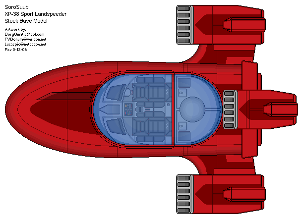 Xp 38 Landspeeder